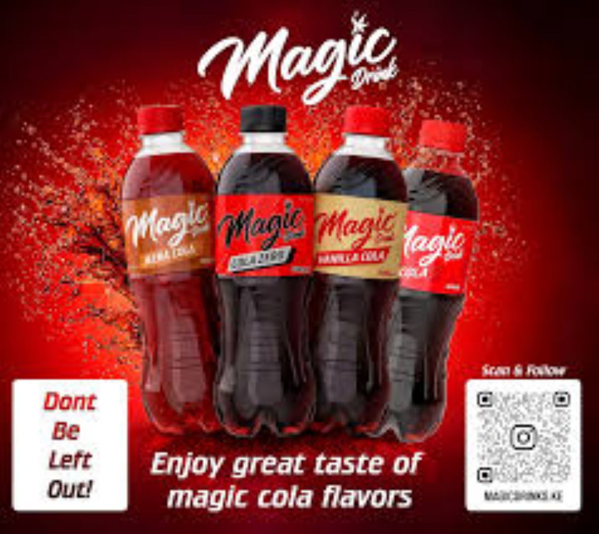 MAGIC DRINK COLA 12PK 500ML